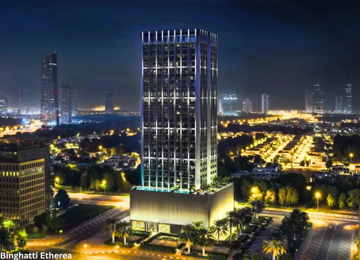 Binghatti Etherea JVC Dubai Twin Tower Apartments